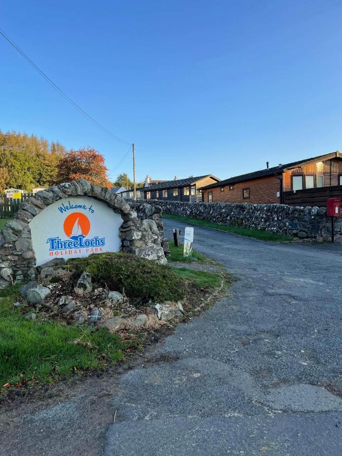 Caravan Rabbit House No 81 At Three Lochs Holiday Park Newton Stewart Exteriör bild