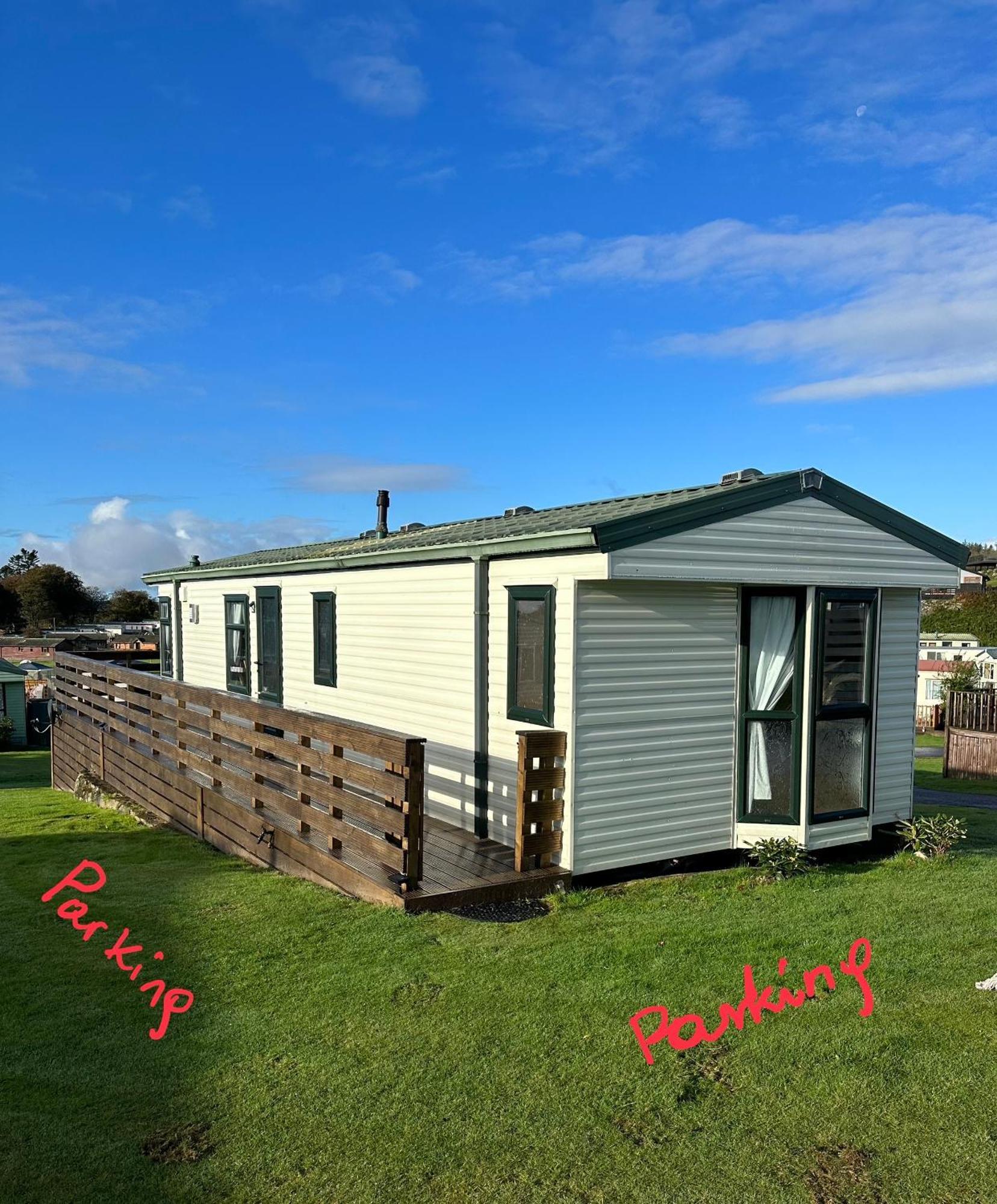 Caravan Rabbit House No 81 At Three Lochs Holiday Park Newton Stewart Exteriör bild